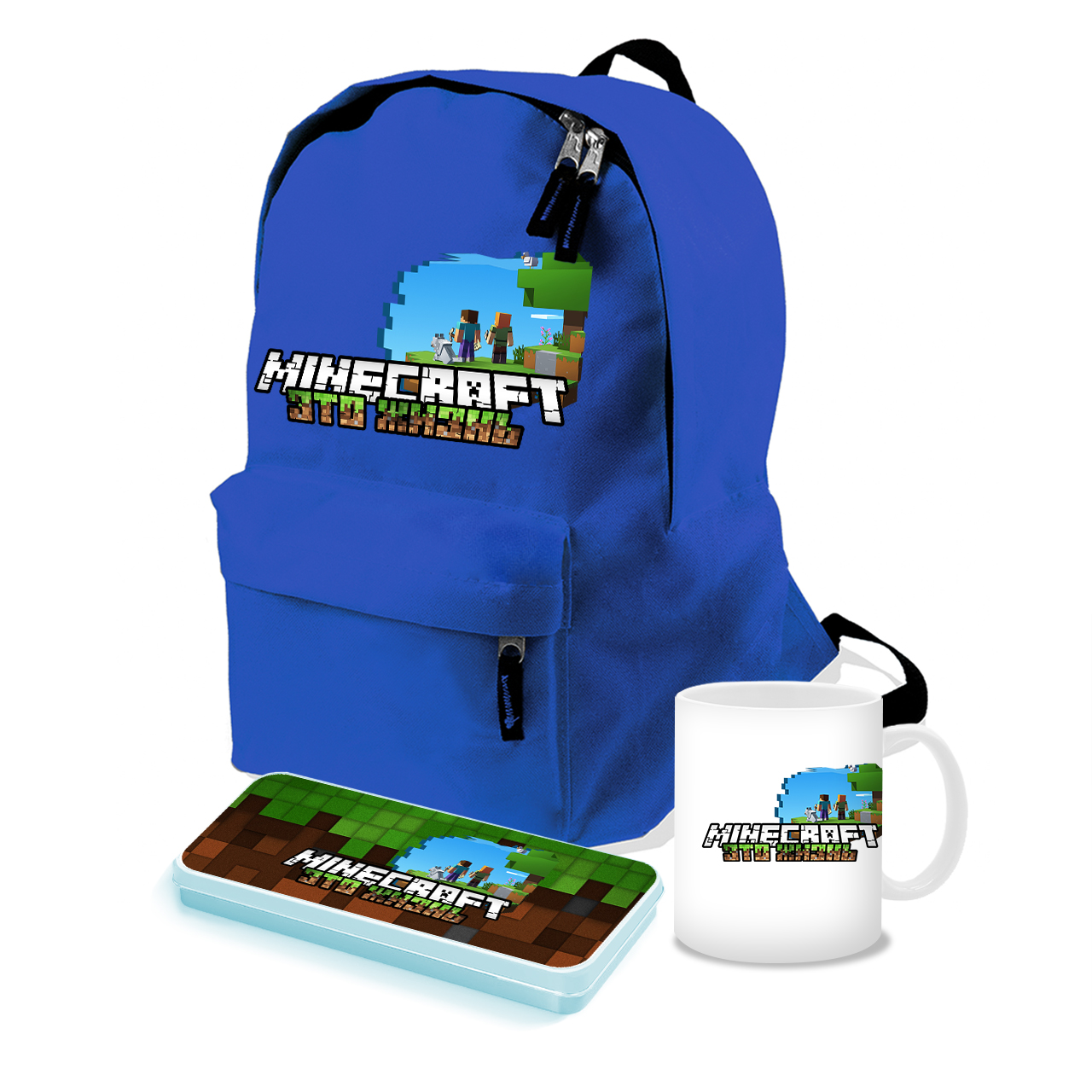 

Набор школьника Майнкрафт (Minecraft) (35505-1170-9) Синий