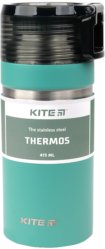 

Термос Kite 473 мл Зеленый (K21-320-02)