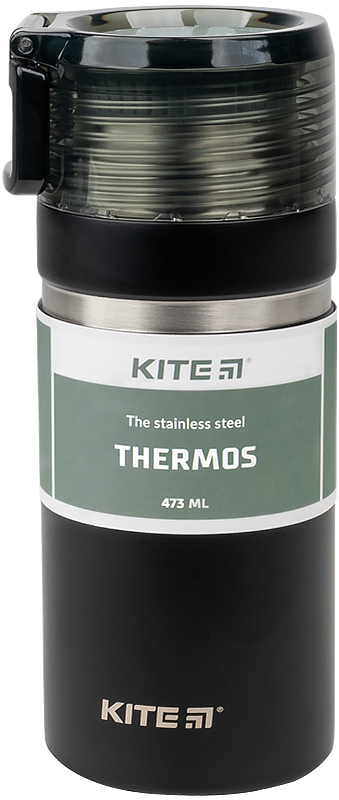 

Термос Kite 473 мл Черный (K21-320-03)