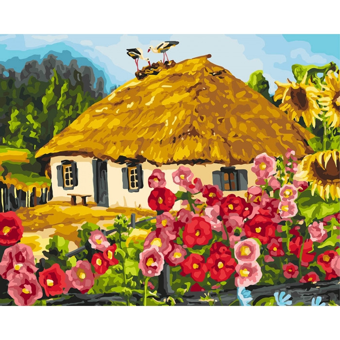 

Картина для рисования по номерам Идейка "Живописный пейзаж" 40*50см KHO2286-RY