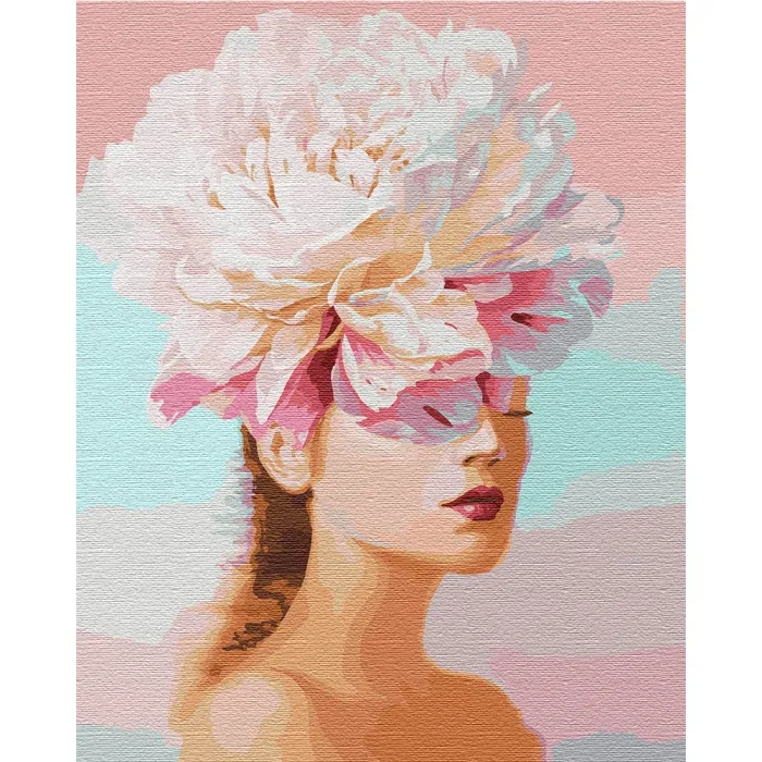 

Картина для рисования по номерам Идейка "Цветочные мысли" 40*50см KHO4765-RY