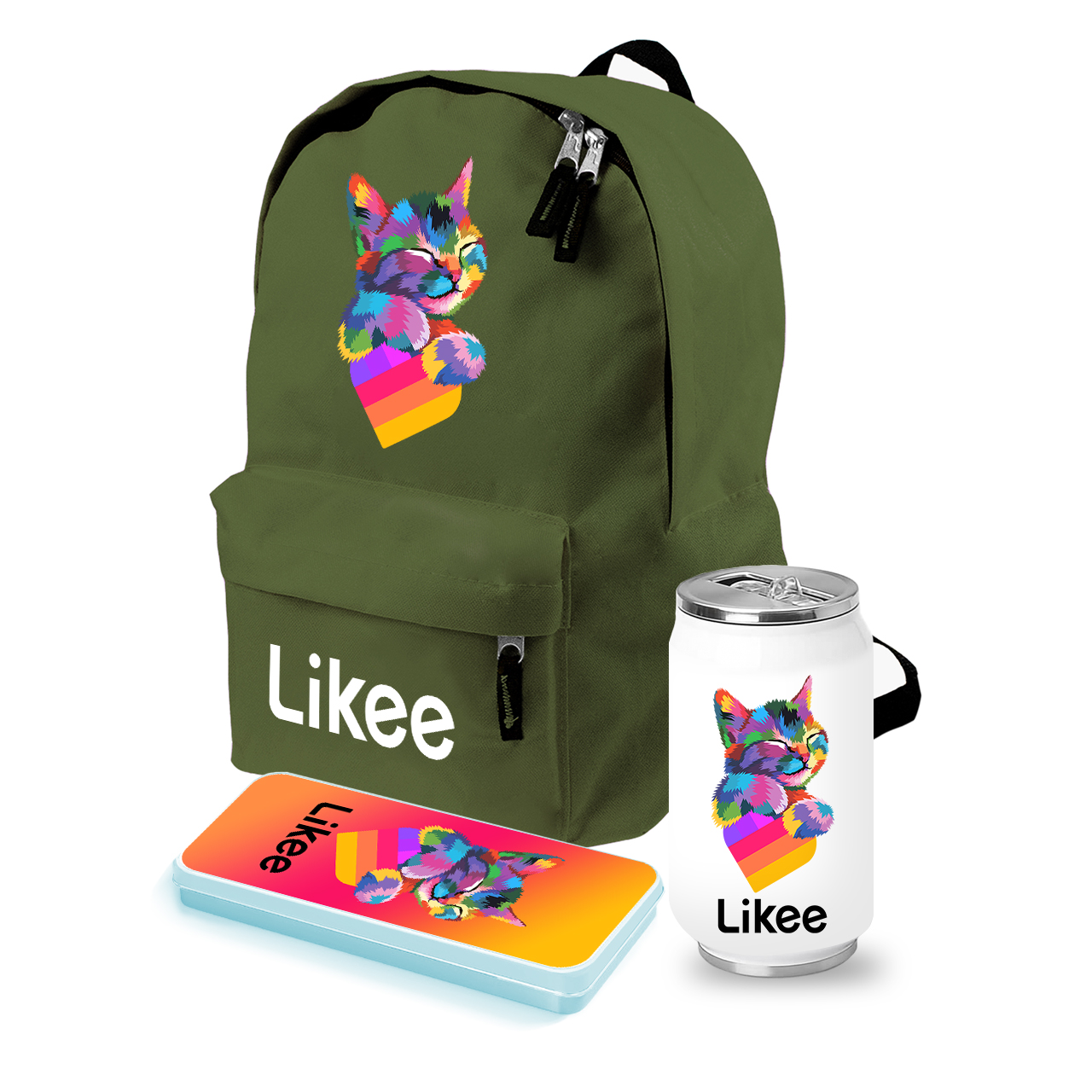 

Набор школьника Лайк Кот (Likee Cat) (35506-1040-11) Хаки