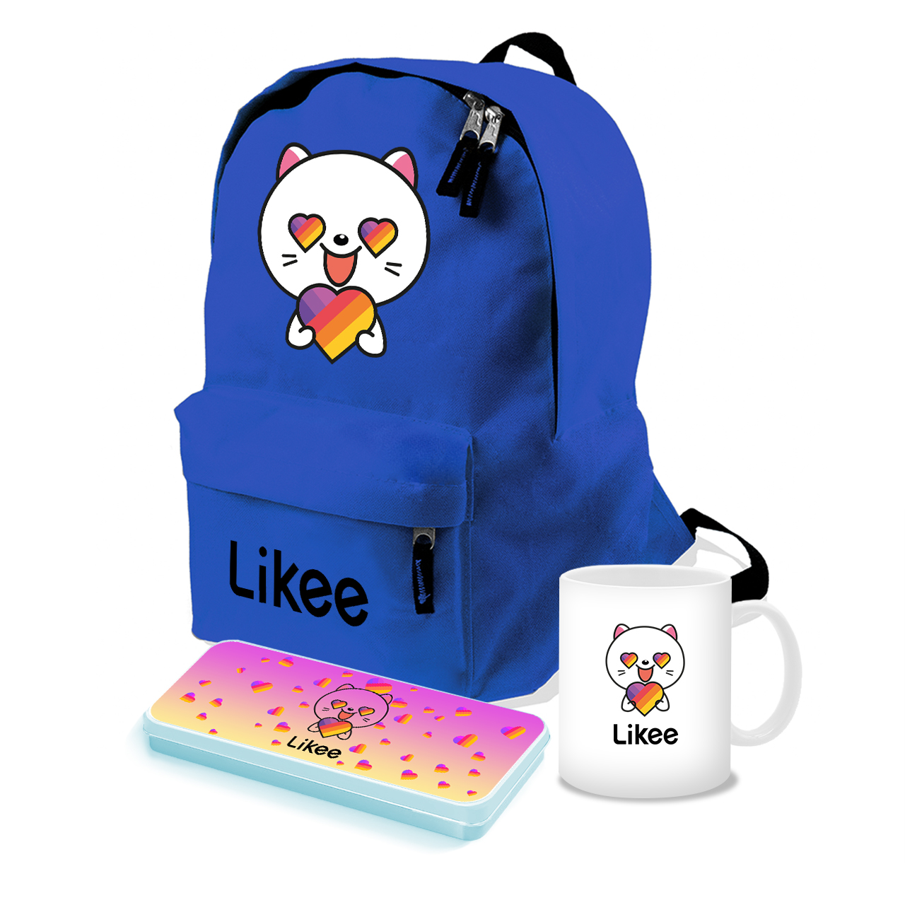 

Набор школьника Лайк Кот (Likee Cat) (35505-1036-7) Красный
