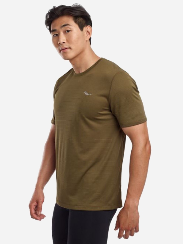 

Футболка Saucony Stopwatch Short Sleeve 800212-DO  Темно-зеленая, Футболка Saucony Stopwatch Short Sleeve 800212-DO M Темно-зеленая