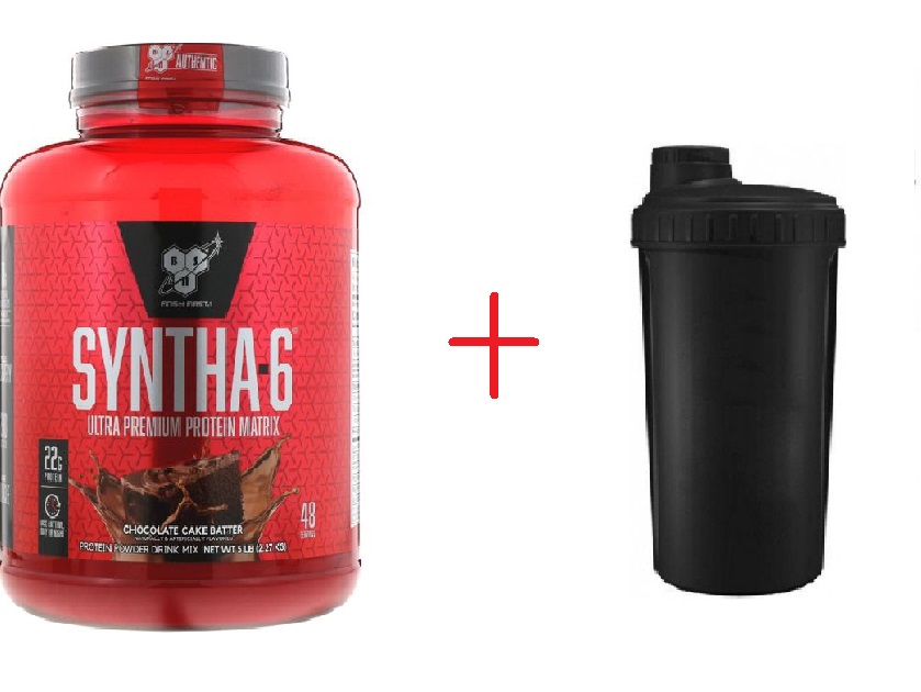 

Комплект Протеин BSN Ultra Premium Protein Syntha-6 Шоколадный торт 2.27 кг + Шейкер (90891)