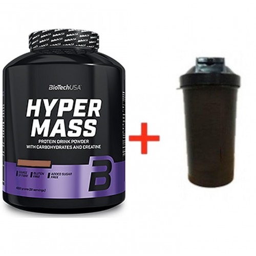 

Комплект Гейнер Biotech Hyper MASS 2.27кг Вкус Клубника + Шейкер (90903)