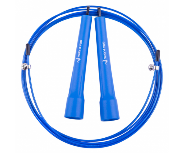 

Скоростная Crossfit Скакалка Way4you Ultra Speed Cable Rope 2 Синяя (32473)