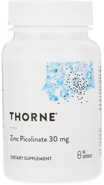 

Витамины Thorne Research Zinc Picolinate 30 mg - 60 капсул (599223)