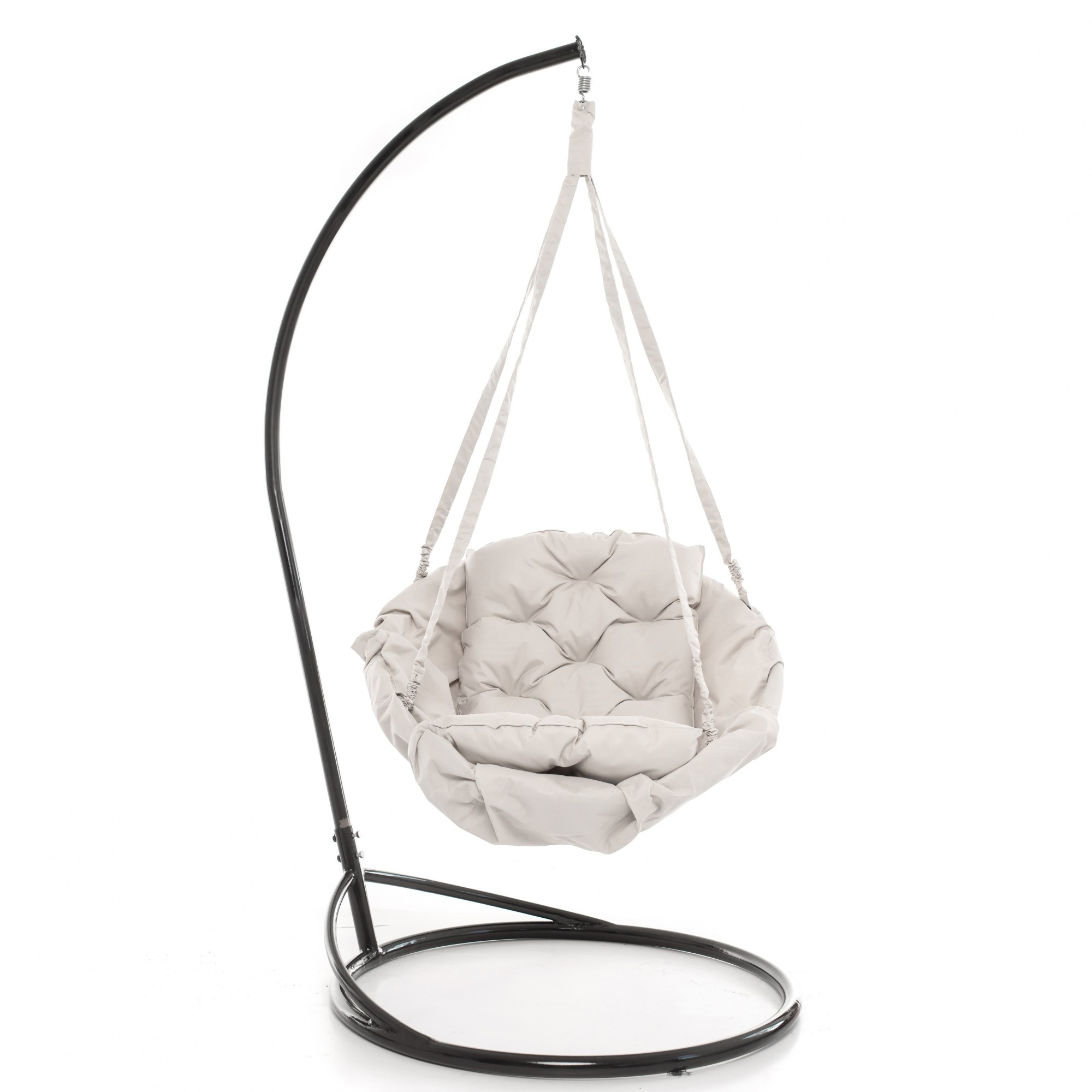 

Кресло-качеля Reswing Lounge ligth+ 200 кг. с подставкой 180 см Белый