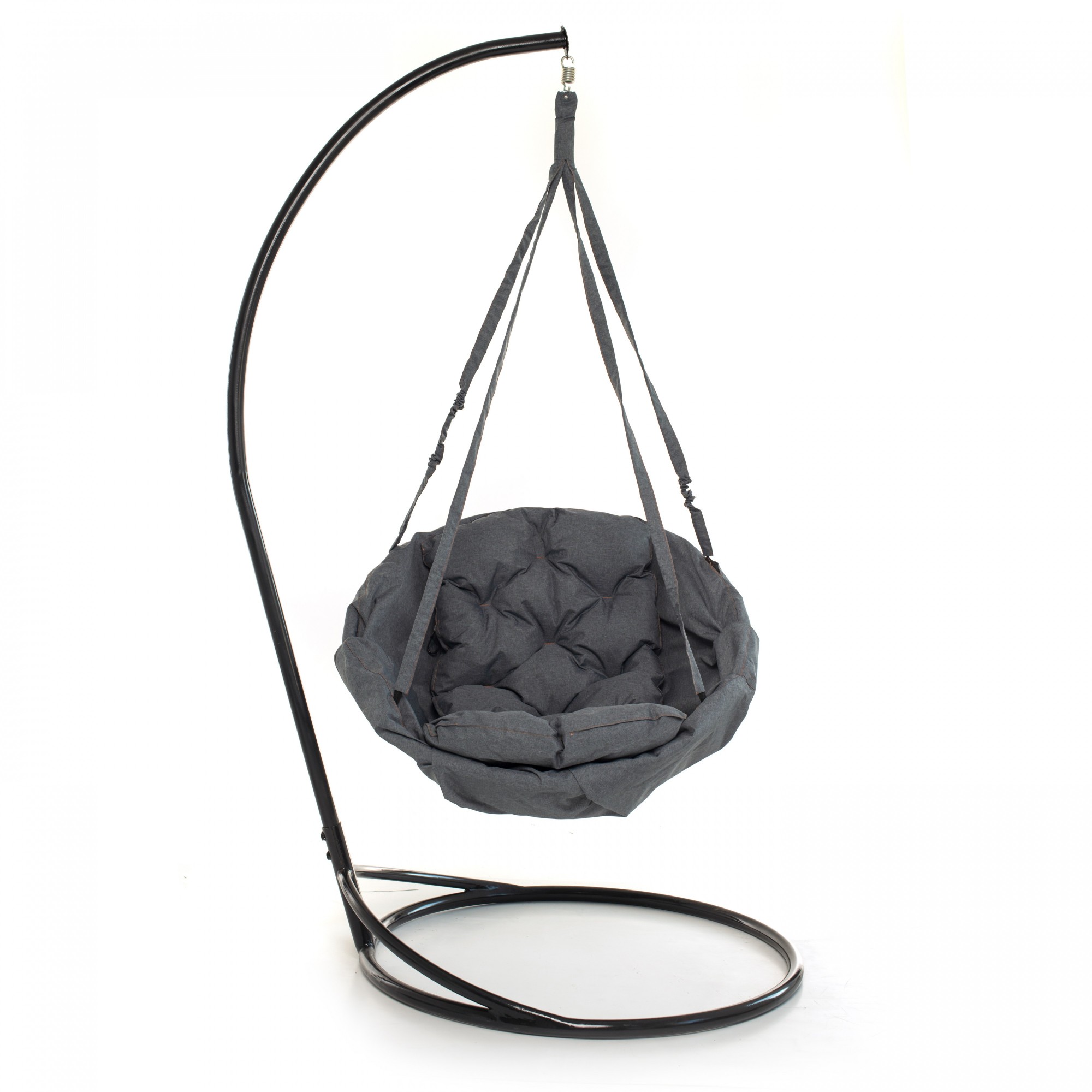 

Кресло-качеля Reswing Lounge ligth+ 250 кг. с подставкой 180 см Графит