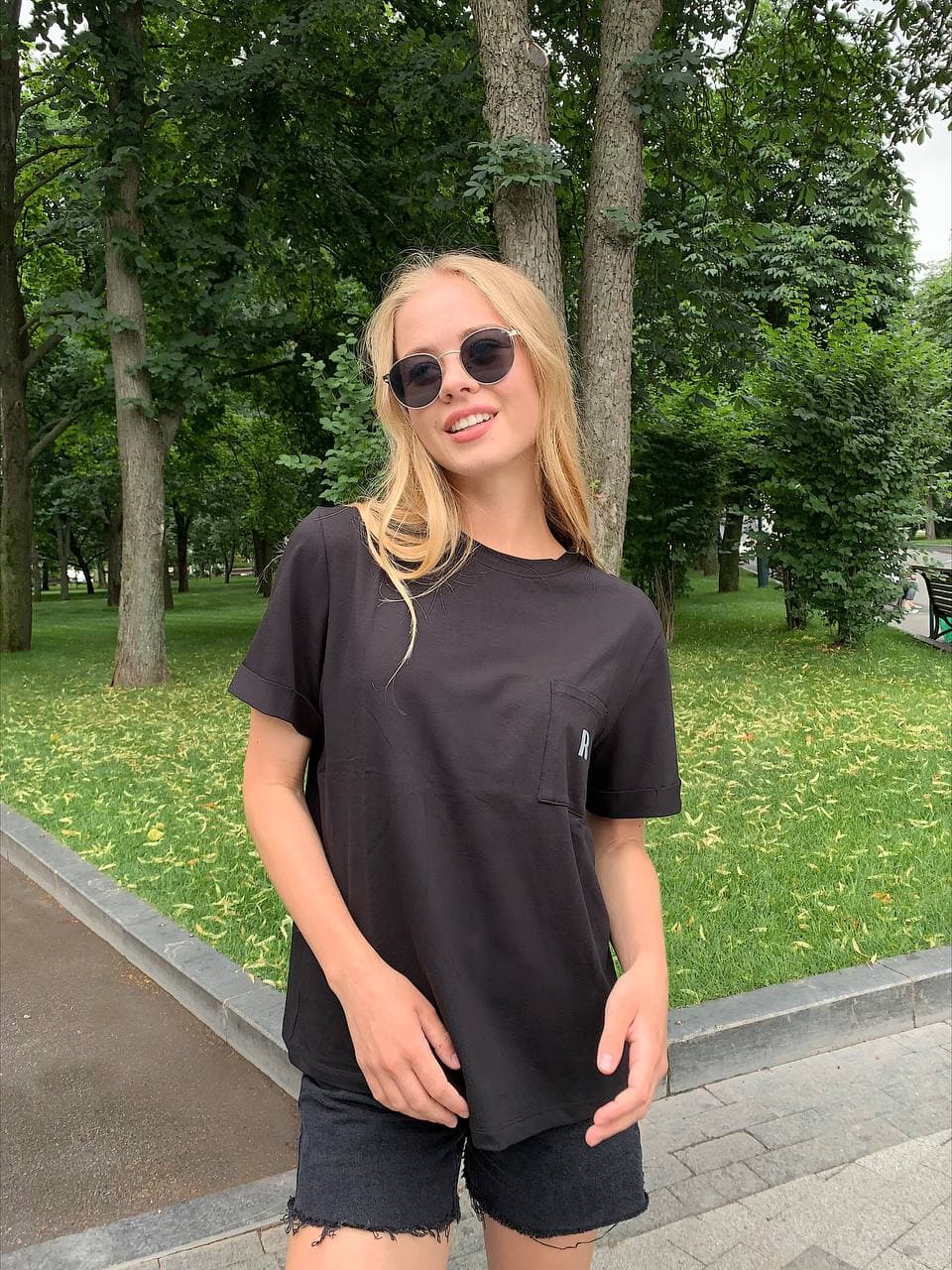 

Футболка Rinna Rossi  Черная (9204, Футболка Rinna Rossi 40 Черная (9204)