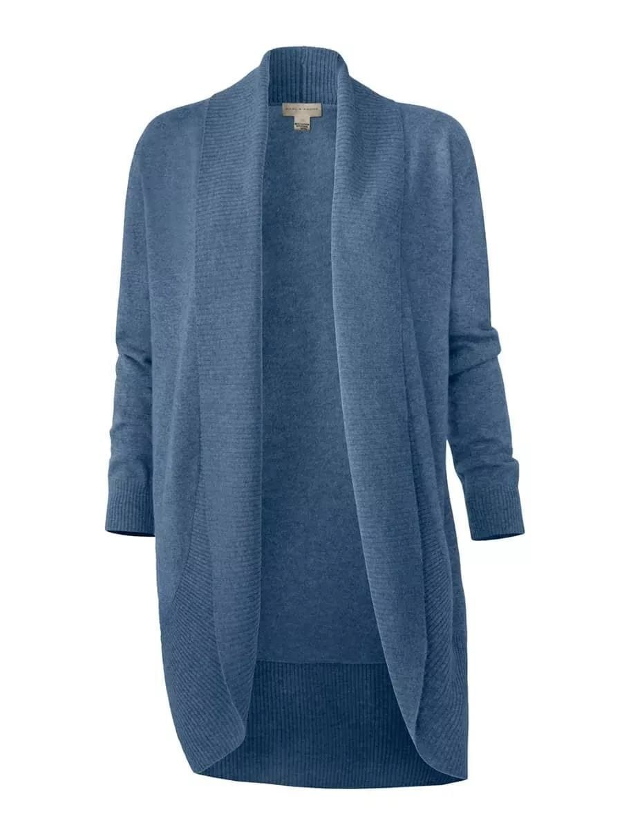 

Кардиган Marc&Andre свободного кроя 36 Голубой Cashmere Blend W20-00CH201