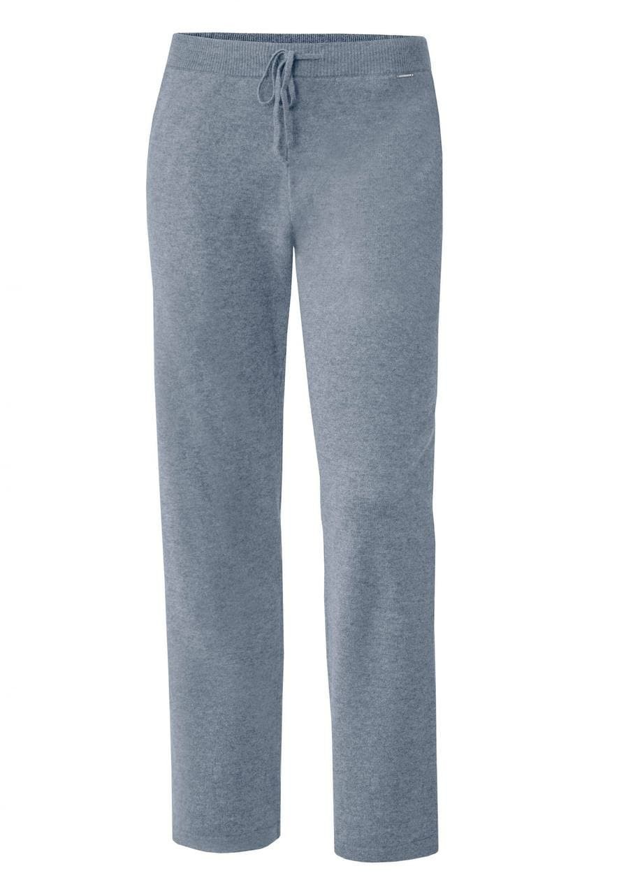 

Брюки Marc & Andre прямого свободного кроя 42 Голубые Cashmere Blend W20-00CH210
