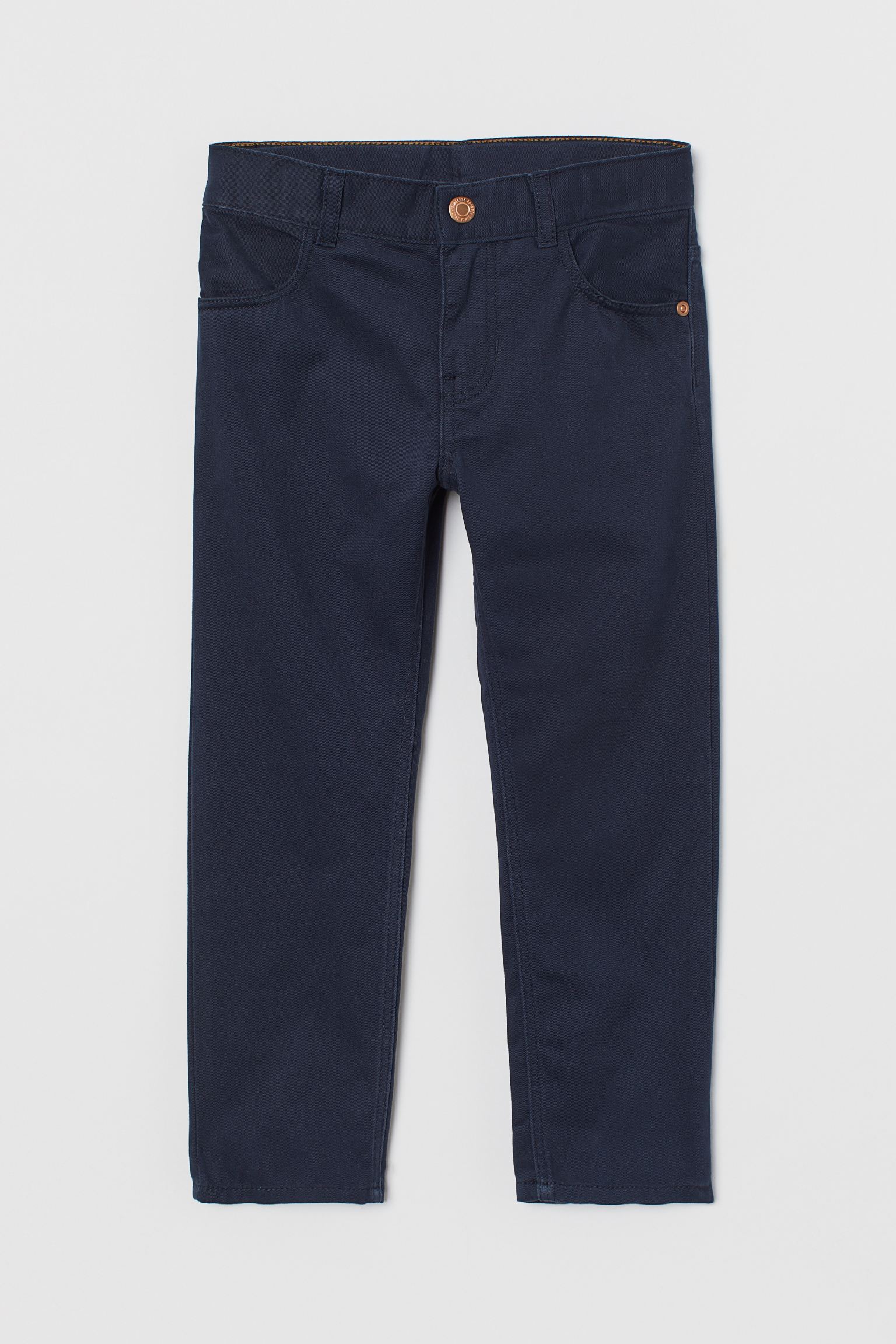 

Брюки котоновые на мальчика 7087 HM 140 Темно-синий 50360