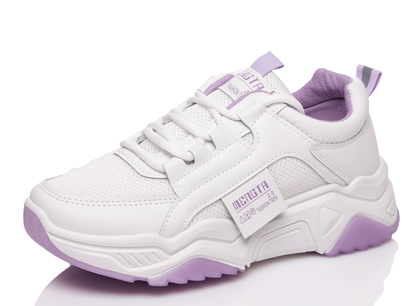 

Женские кроссовки деми Gratis 5587 WHITE-PURPLE(35-40) Белый р.36 (23 см.)