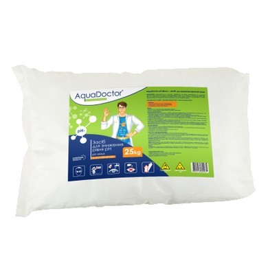 

Препарат для понижения уровня рН- Aquadoctor pH minus порошок, мешок 25кг