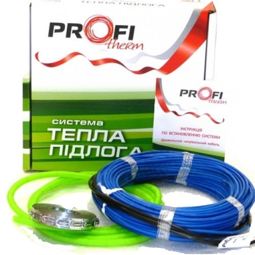 

Нагревательный двужильный кабель Profi Therm 2 19/355 18,5 м