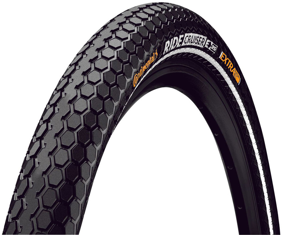 

Покрышка Continental Ride Cruiser Reflex 26" x 2.2 55-559 Wire Extra Puncture Belt Black (101527)