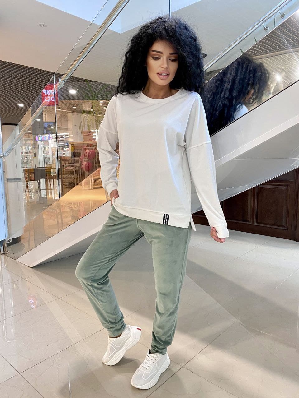 

Костюм Jaklin 8103 - Оливковый, Костюм Jaklin 8103 M-L Оливковый