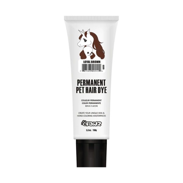 

Коричневая краска для собак Opawz Dog Hair Dye Loyal Brown 150 мл. (OW01-DHD08)