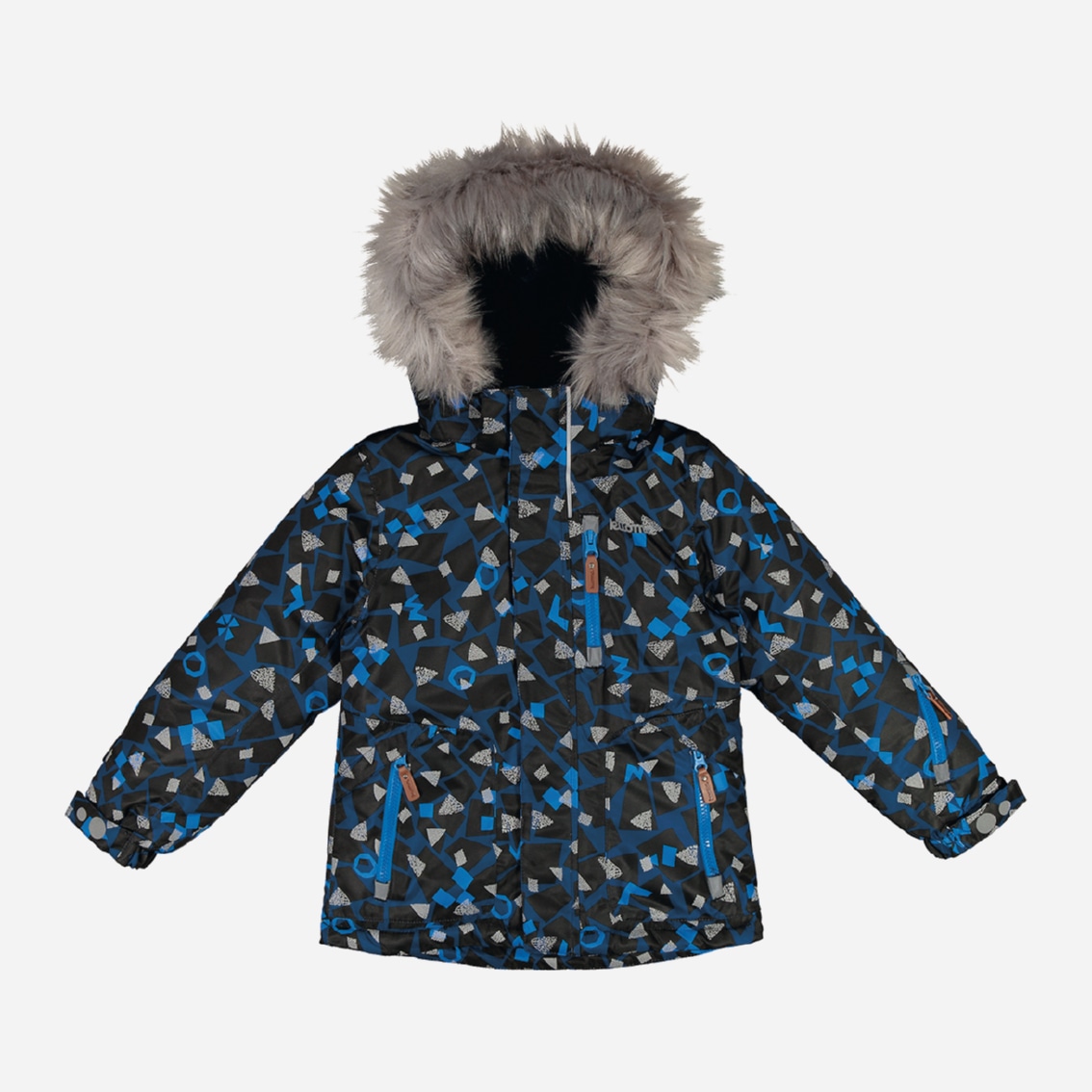 Акция на Дитяча зимова куртка для хлопчика Kuoma Eino 964101 116 см Блакитна от Rozetka