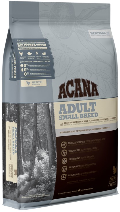 

Сухой корм ACANA Adult Small Breed для взрослых собак мелких пород 340 г (a52334) (64992523343)