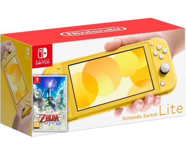 

Nintendo Switch Lite Yellow + Игра The Legend of Zelda: Skyward Sword HD (русская версия)