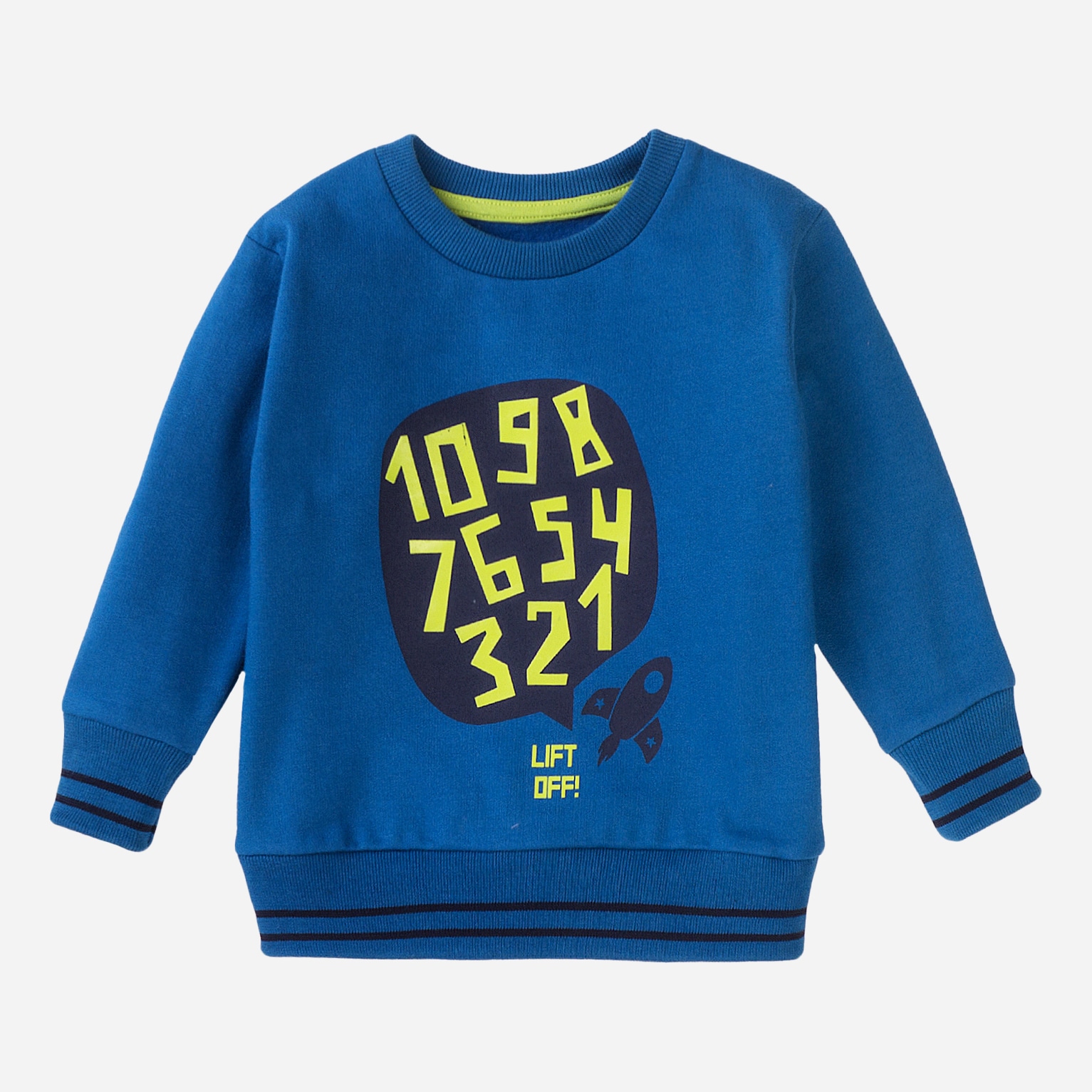 

Свитшот утепленный Minoti Beam 6 33780JNR 98-104 см Синий