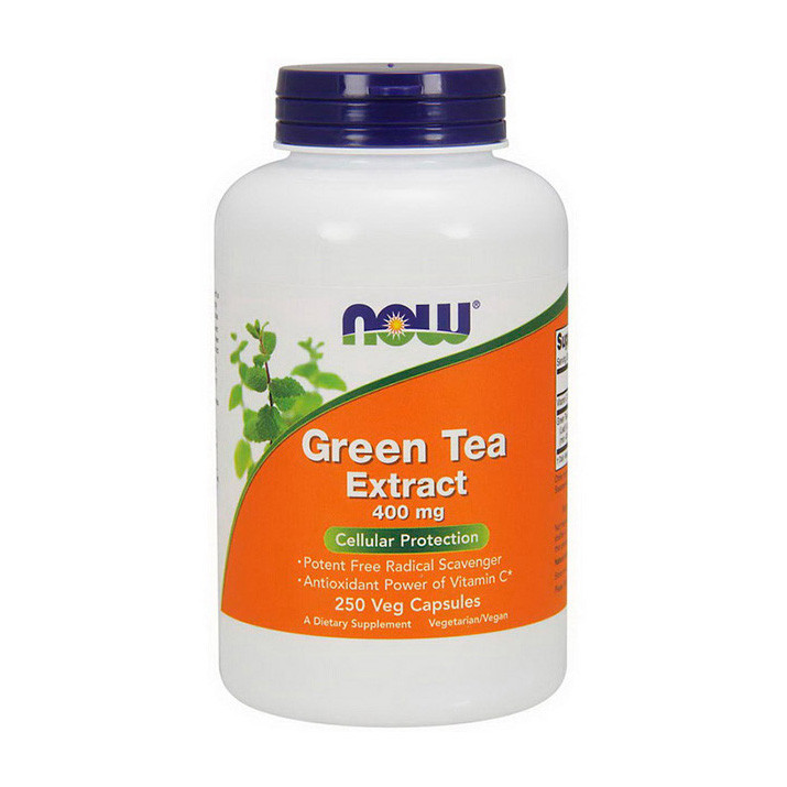 

Экстракт зеленого чая Now Foods Green Tea Extract 400 mg (250 veg caps)