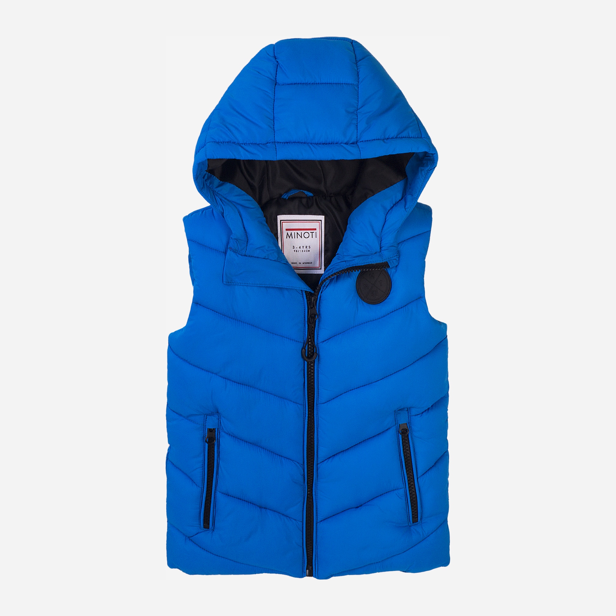 

Жилет Minoti 7BGILET 2 34580JNR 110-116 см Синий