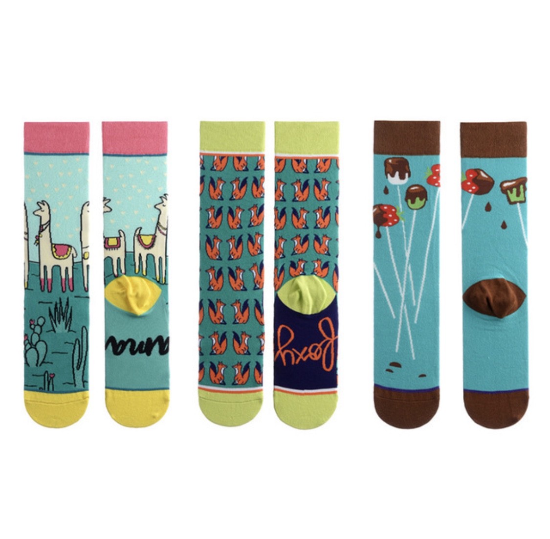 

Носки 7SEAS Lama & Foxy 3 пары 36-40