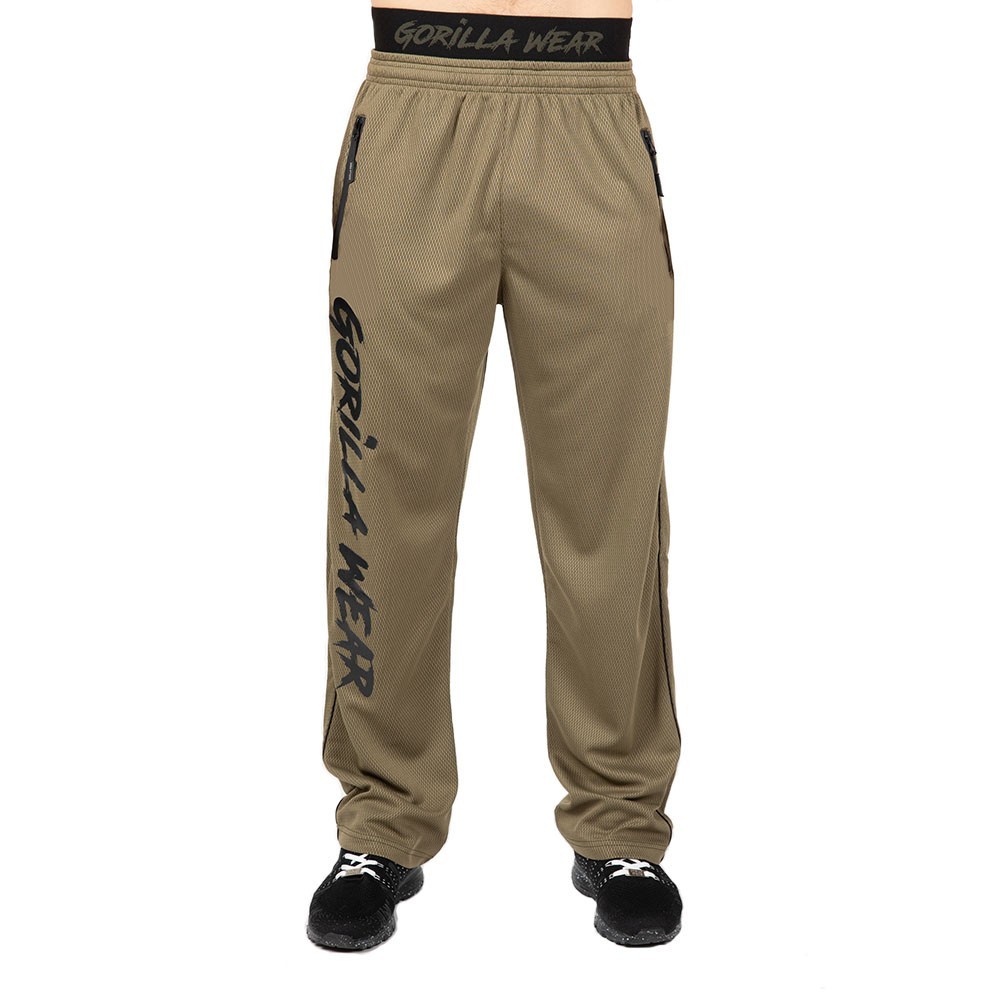 

Спортивные штаны Gorilla Wear Mercury Mesh Pants / Зелено/Черные, Спортивные штаны Gorilla Wear Mercury Mesh Pants S/M Зелено/Черные