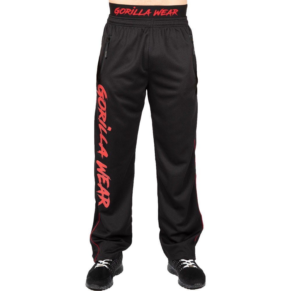 

Спортивные штаны Gorilla Wear Mercury Mesh Pants / Черно/Красные, Спортивные штаны Gorilla Wear Mercury Mesh Pants 2XL/3XL Черно/Красные