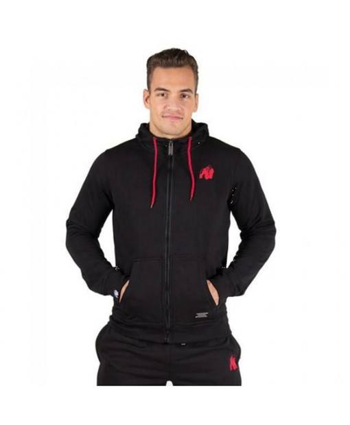 

Кофта Gorilla Wear Classic Zipped Hoodie  Черная, Кофта Gorilla Wear Classic Zipped Hoodie S Черная