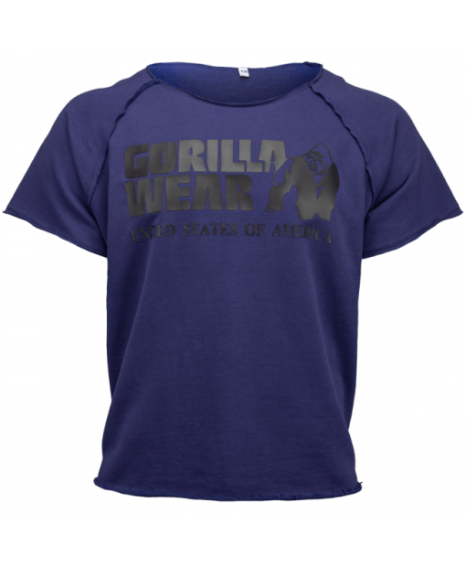 

Футболка Gorilla Wear Classic Work Out Top / Синяя, Футболка Gorilla Wear Classic Work Out Top S/M Синяя