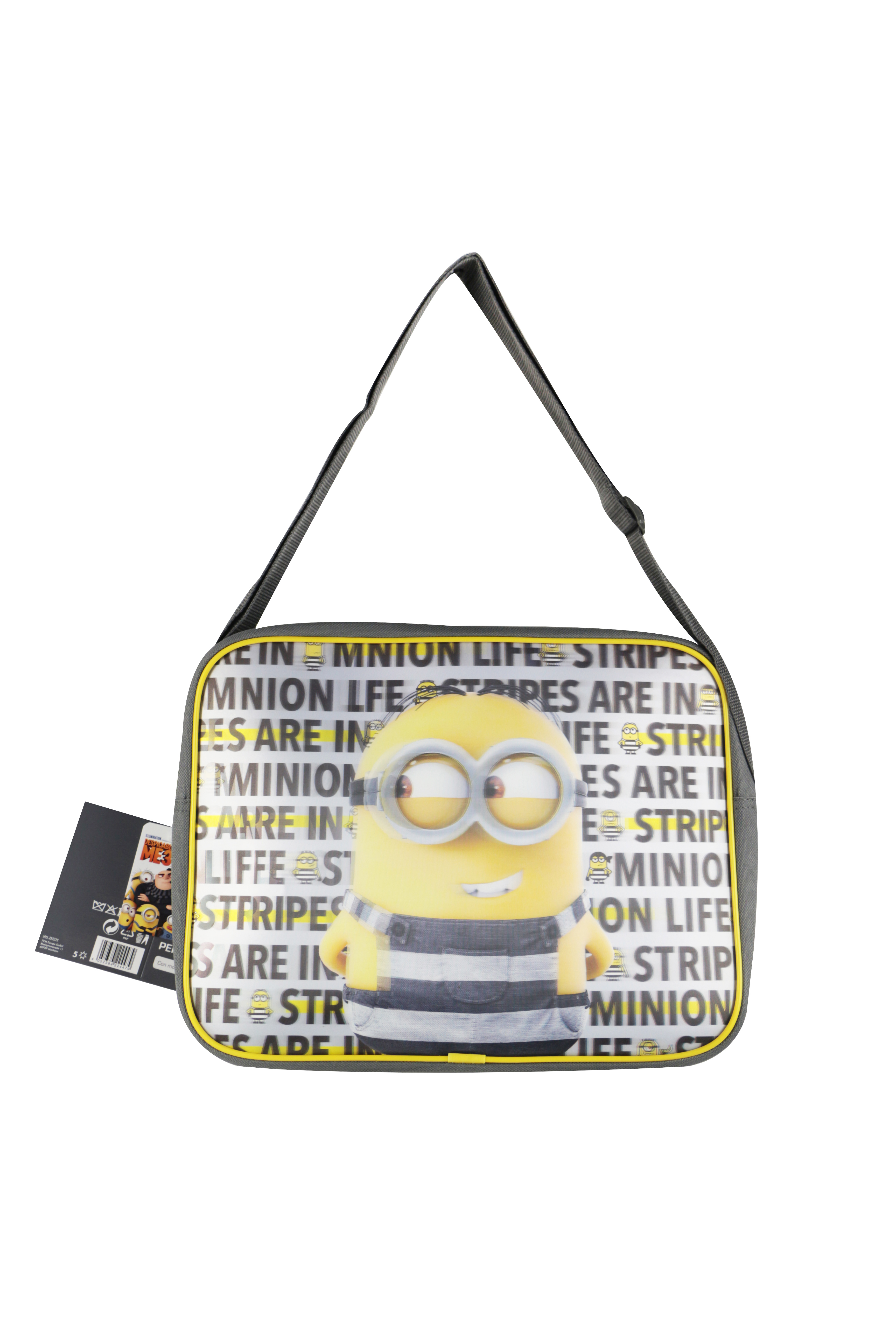 

Сумка через плечо Minions ILLUMINATION серый-желтый LI-110376