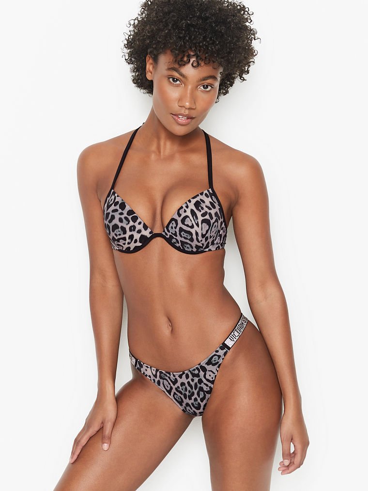 

Плавки бразилиана Victoria's Secret art405314 (Серый/Черный, размер XL)