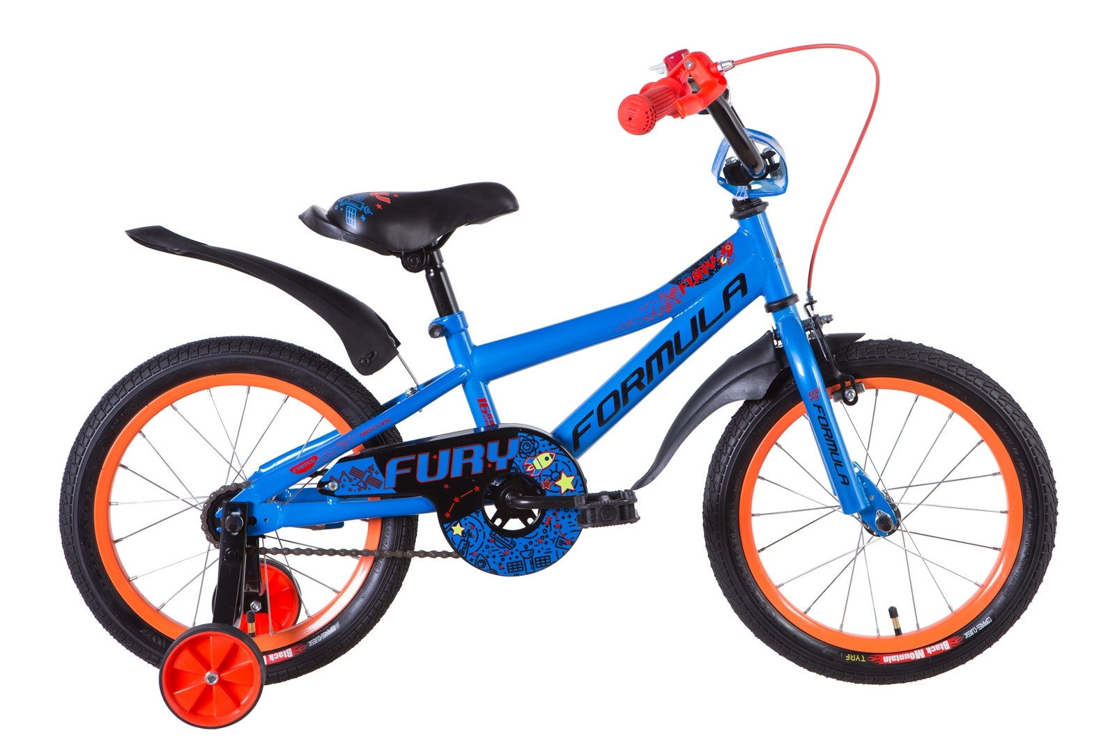 

Велосипед 16" Formula FURY 8,5" синий 2021
