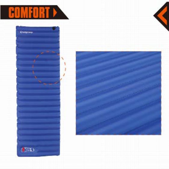 

Надувний килимок KingCamp PUMP AIRBED SINGLE (KM3588) BLUE