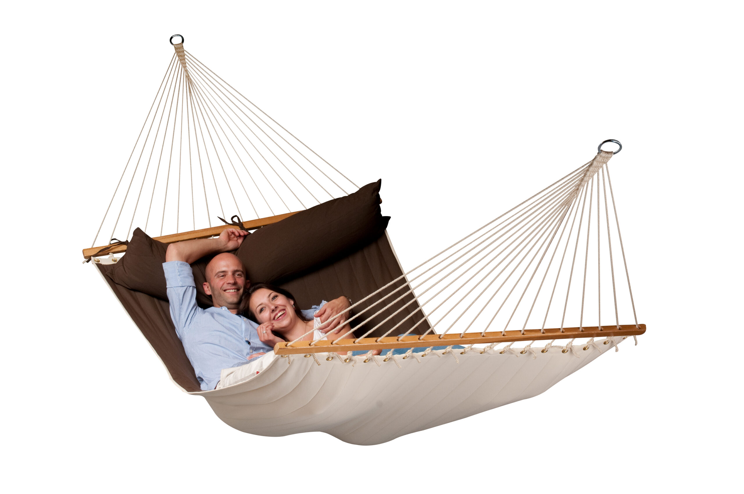 

Сімейний гамак з рейками La Siesta Alabama NQR14-61 arabica