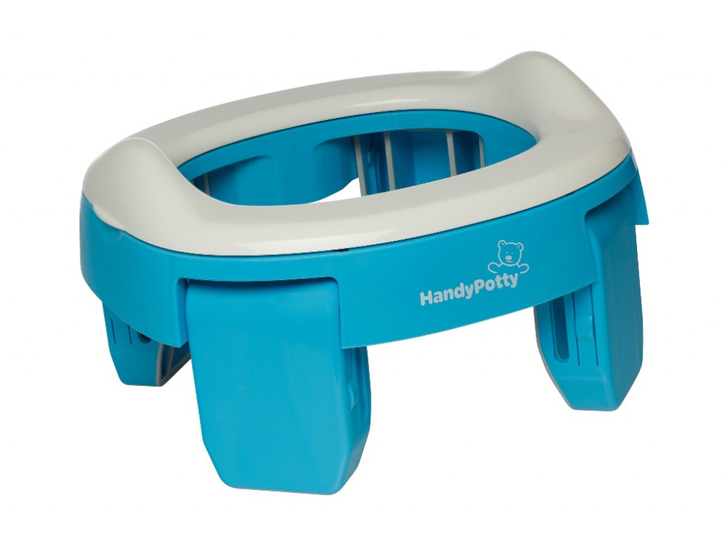 

Дорожный горшок HandyPotty в фирменной сумке, 3 одноразовых пакета в комплекте. Цвет голубой. HP-250B