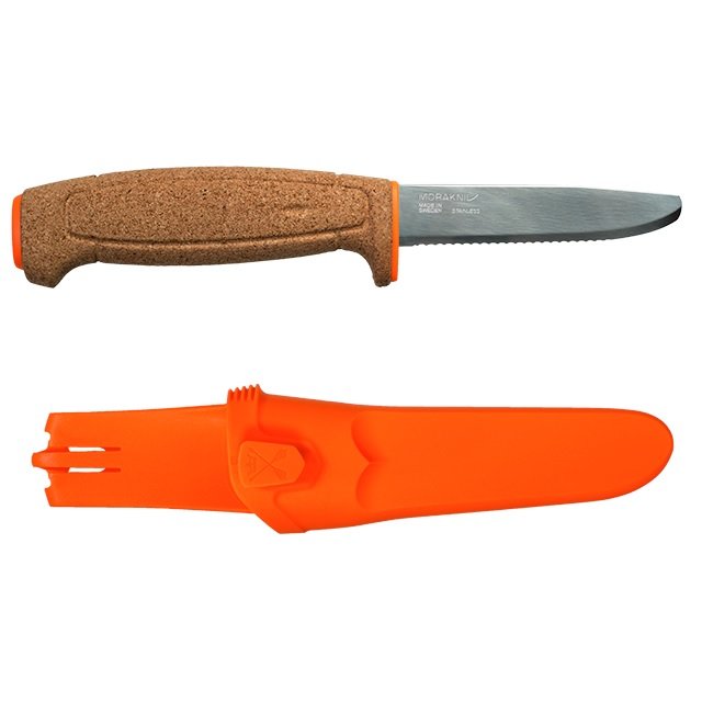 

Ніж Morakniv Floating Serrated Knife, нержавіюча сталь, пробкова ручка, 13131