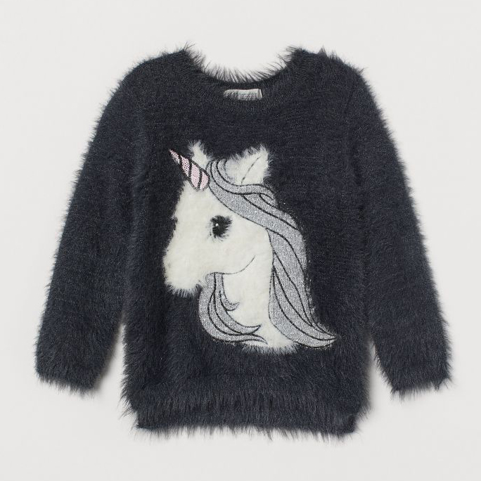 

Джемпер H&M 060739901 110-116 см Темно-серый
