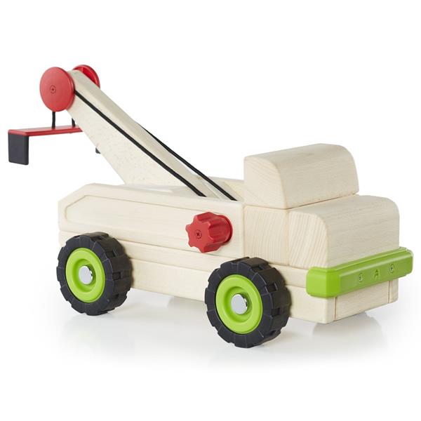 

Игрушечная машина Guidecraft Block Science Trucks Большой эвакуатор (G7532)