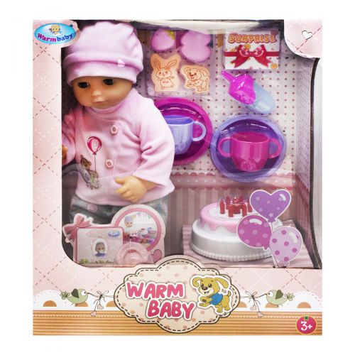 

Пупс "Warm Baby. День рождения", в костюмчике