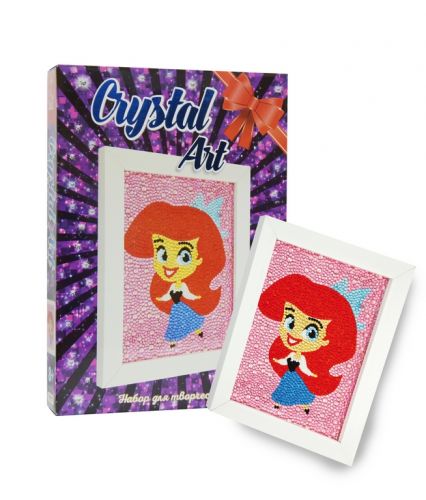 

Набор для творчества "Crystal art: Русалочка"