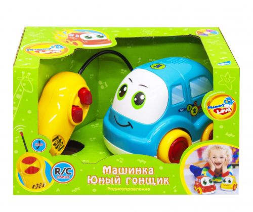 

Машинка "Юный Гонщик", синяя