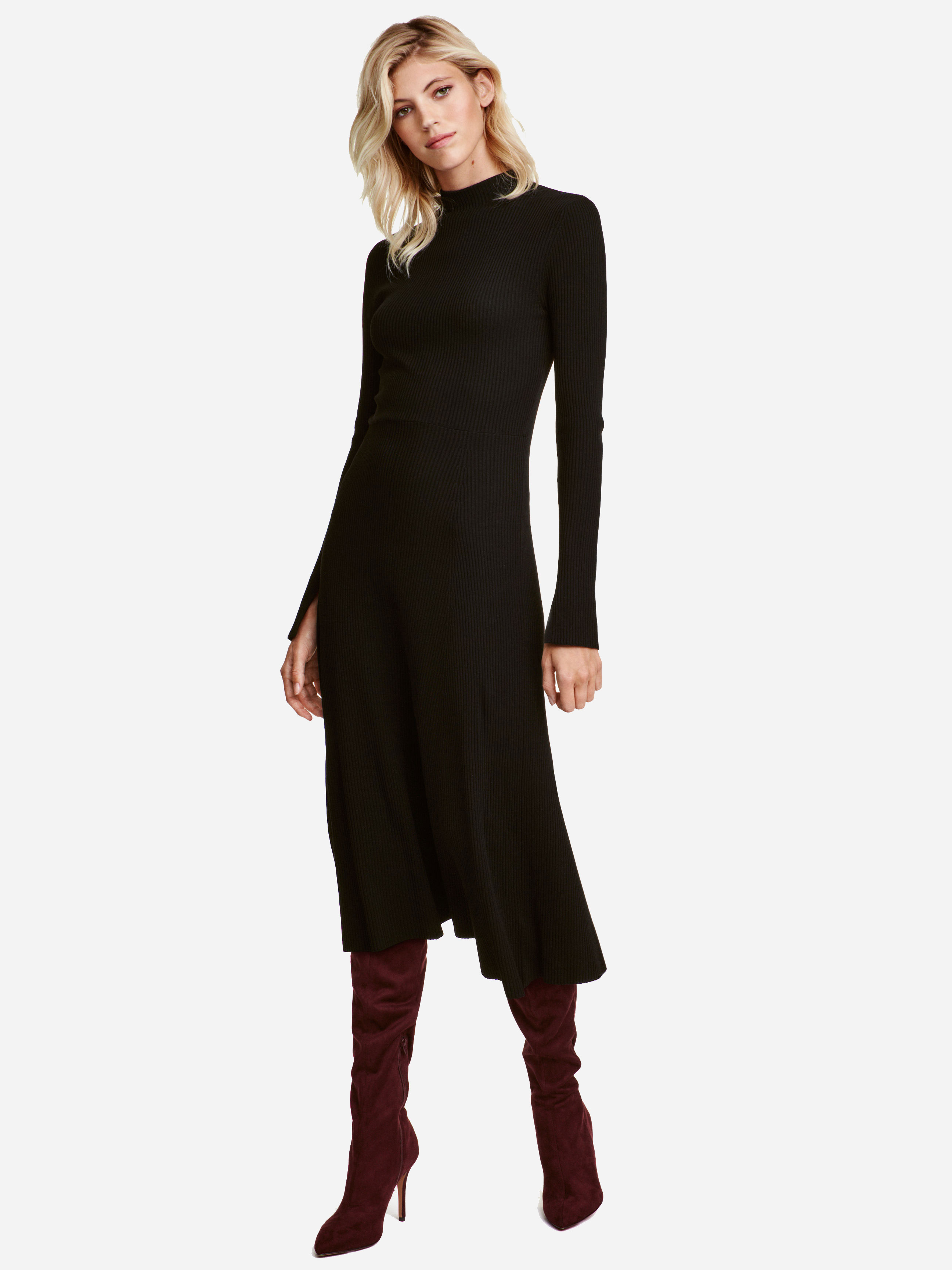 

Платье H&M 12-4427884 M Черное