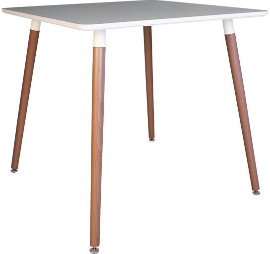 

Обеденный стол Новый Стиль MODERN ordf WOOD ANTR (19) 800х800 WHITE/БУК ЛАК 1.031