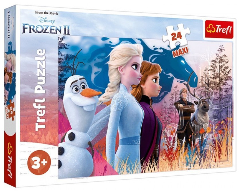 

Пазлы Frozen 2 Волшебное путешествие, 24 maxi элемента, Trefl 14298